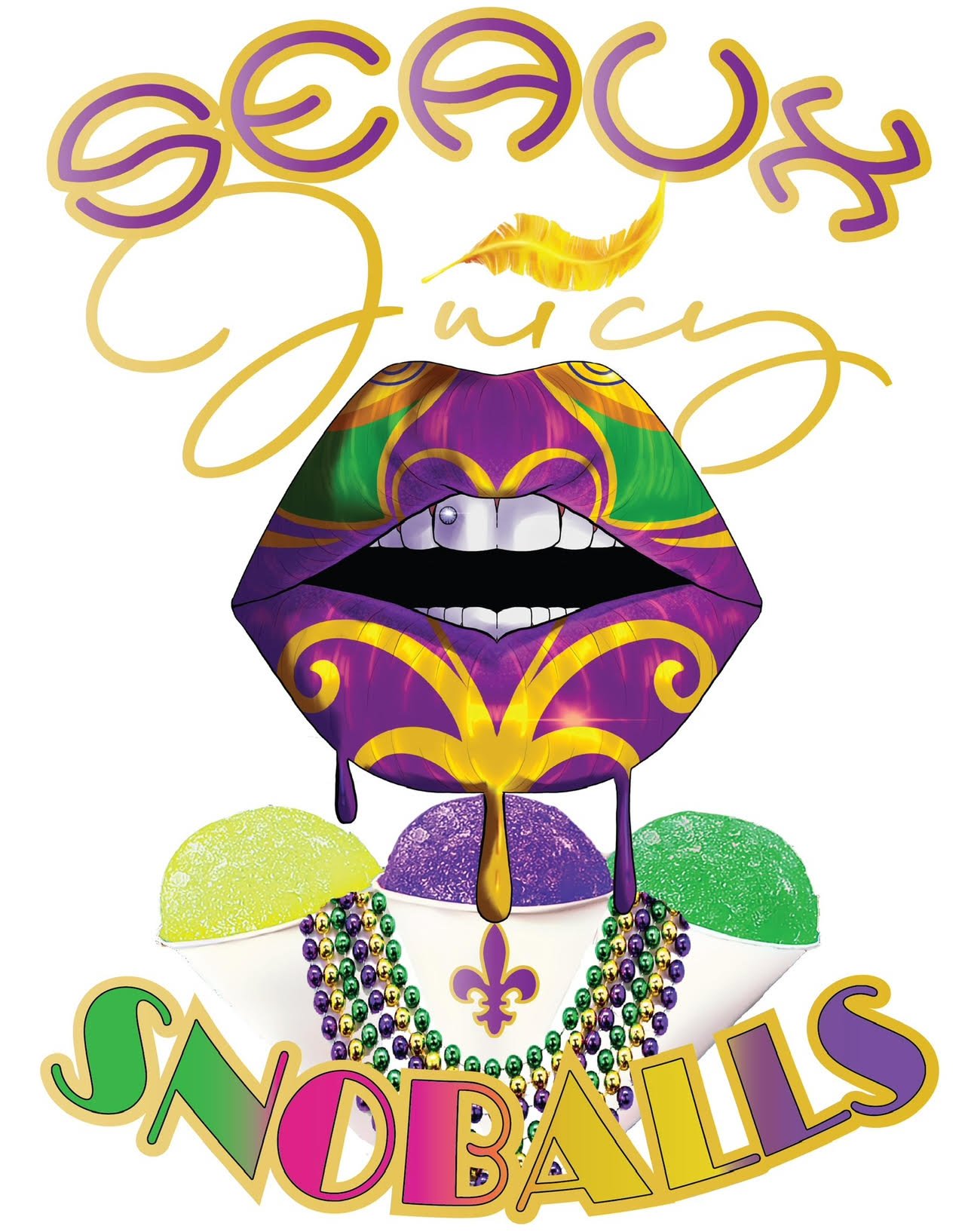 Seaux Juicy Snoballs Logo